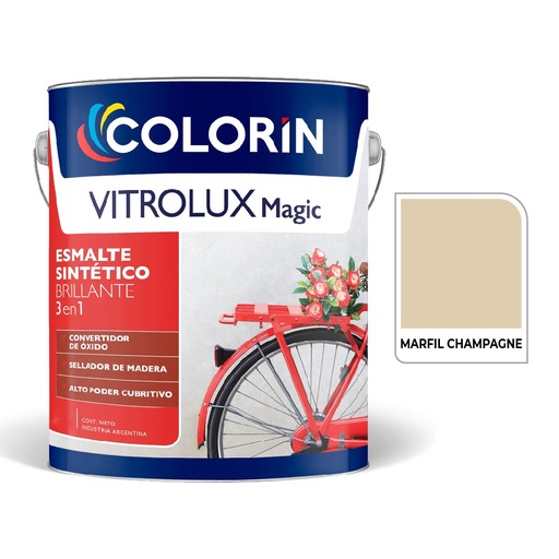 [70457] Vitrolux 3 en 1 Brill Marfil Champ.  4 L