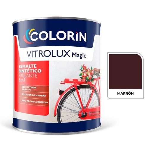 [70055] Vitrolux 3 en 1 Brill Marron  1 L