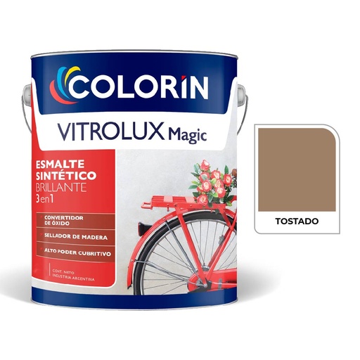 [70107] Vitrolux 3 en 1 Brill Tostado  4 L
