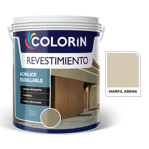 [44707] Rev. Acrilico Rodillable Marfil Arena  5 kg