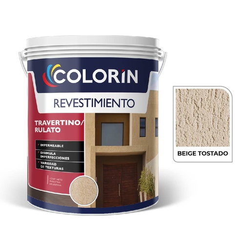 [44431] Rev. Travert. Med. Beige Tostado  6 Kg