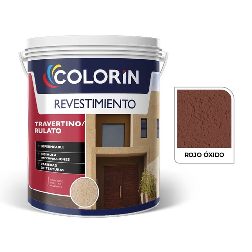 [44461] Rev. Travert. Med. Rojo Oxido  6 Kg